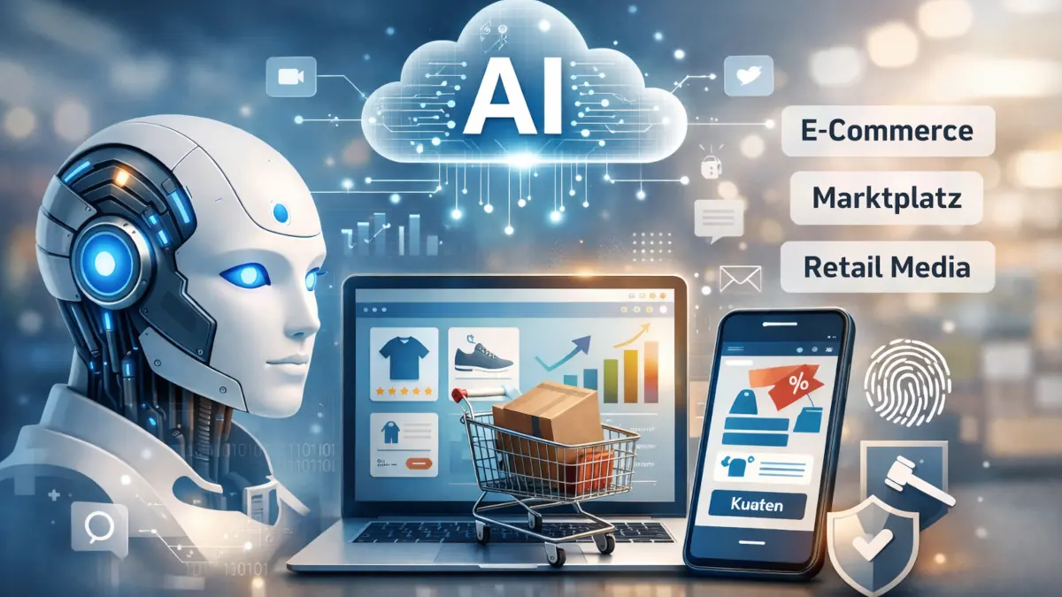 Titelbild zum Blogbeitrag: Ki im E-Commerce